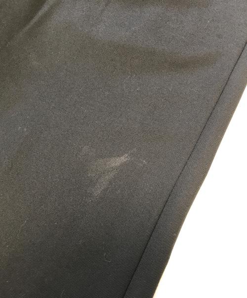 MISSING MANIC（ミッシングマニック）MISSING MANIC (ミッシングマニック) ストレートスラックス ブラック サイズ:SIZE2の古着・服飾アイテム