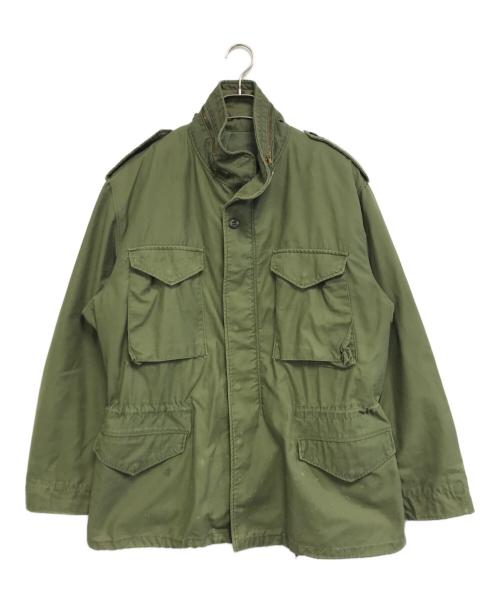VINTAGE MILITARY（ヴィンテージ ミリタリー）VINTAGE MILITARY (ヴィンテージ ミリタリー) US ARMY M-65フィールドジャケット カーキ サイズ:LARGE-REGULARの古着・服飾アイテム
