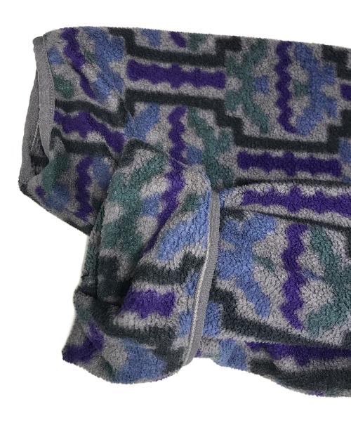 Patagonia（パタゴニア）Patagonia (パタゴニア) テウェルチェ柄 シンチラスナップＴ パープル サイズ:XLの古着・服飾アイテム
