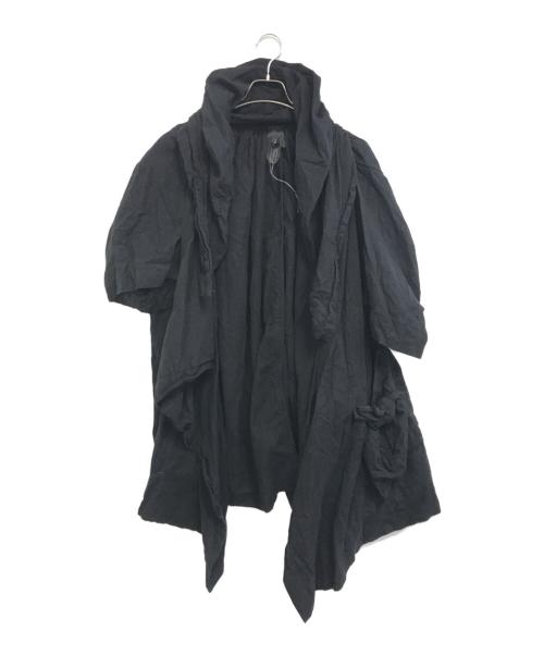BERNHARD WILLHELM（ベルンハルト ウィルヘルム）BERNHARD WILLHELM (ベルンハルト ウィルヘルム) 変形ジャケット ブラック サイズ:Ｓの古着・服飾アイテム