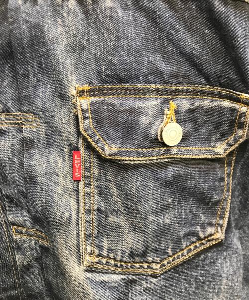 JUNYA WATANABE MAN（ジュンヤワタナベマン）JUNYA WATANABE MAN (ジュンヤワタナベマン) LEVI'S (リーバイス) DENIM JACKET SECOND TYPE 507XX ブルー サイズ:Ⅿの古着・服飾アイテム