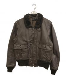 U'S NAVY（ユーエスネイビー）の古着「G-1ジャケット」｜ブラウン