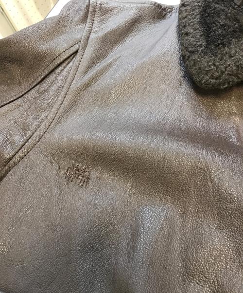 U'S NAVY（ユーエスネイビー）U'S NAVY (アメリカ海軍) G-1ジャケット ブラウン サイズ:44の古着・服飾アイテム