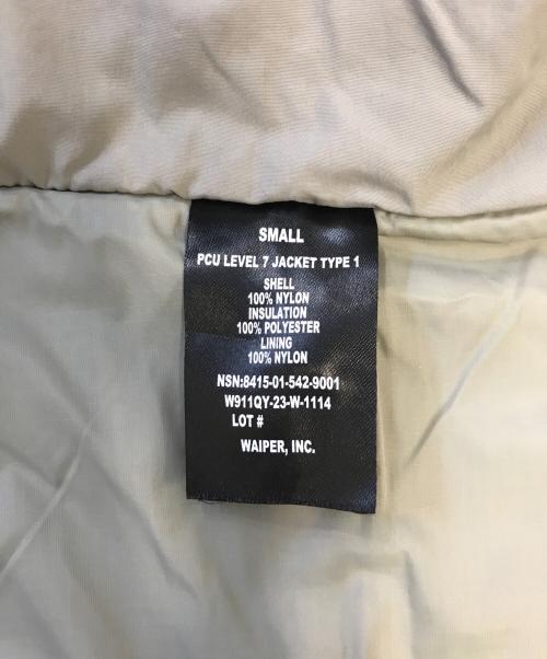 waiper（ワイパー）waiper (ワイパー) PCU LEVEL7 JACKET TYPE1 カーキ サイズ:SMALLの古着・服飾アイテム