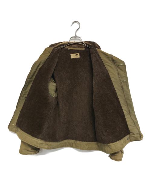 VINTAGE MILITARY（ヴィンテージ ミリタリー）VINTAGE MILITARY (ヴィンテージ ミリタリー) U'S NAVY N-1 デッキジャケット グリーン サイズ:不明の古着・服飾アイテム