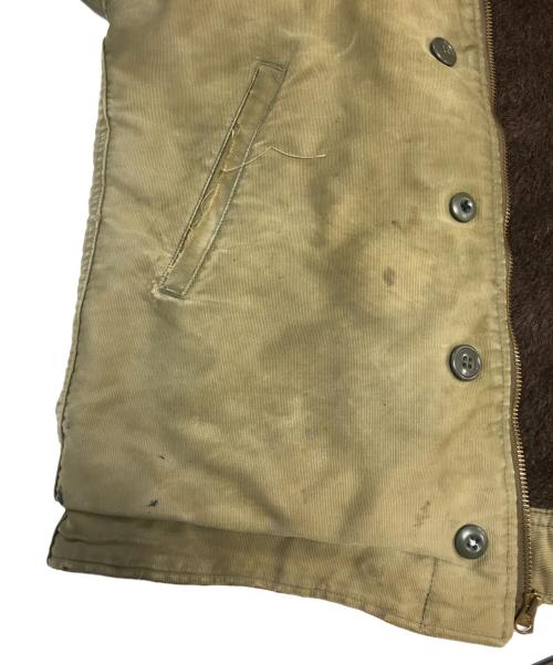 VINTAGE MILITARY（ヴィンテージ ミリタリー）VINTAGE MILITARY (ヴィンテージ ミリタリー) U'S NAVY N-1 デッキジャケット グリーン サイズ:不明の古着・服飾アイテム