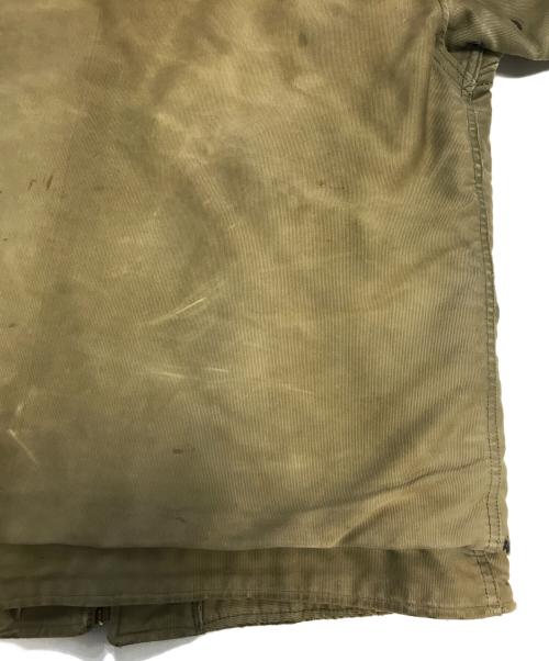 VINTAGE MILITARY（ヴィンテージ ミリタリー）VINTAGE MILITARY (ヴィンテージ ミリタリー) U'S NAVY N-1 デッキジャケット グリーン サイズ:不明の古着・服飾アイテム