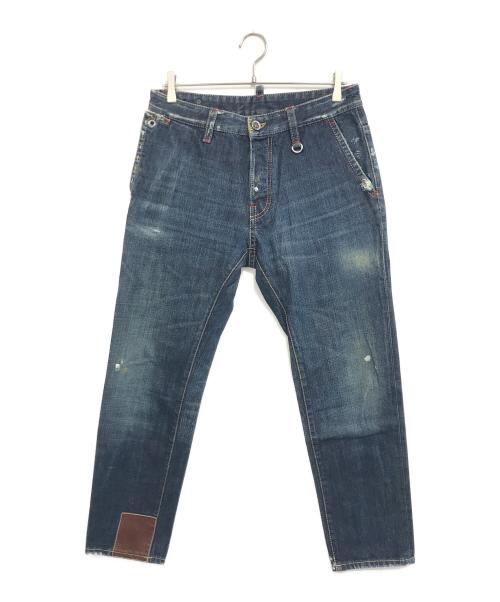 DSQUARED2（ディースクエアード）DSQUARED2 (ディースクエアード) デニムパンツ インディゴ サイズ:48の古着・服飾アイテム