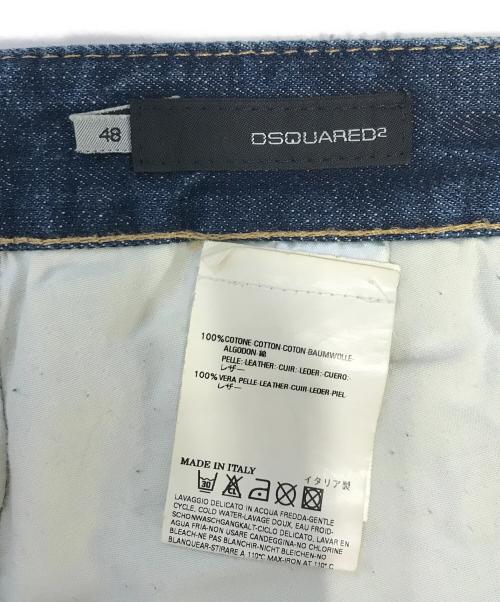 DSQUARED2（ディースクエアード）DSQUARED2 (ディースクエアード) デニムパンツ インディゴ サイズ:48の古着・服飾アイテム