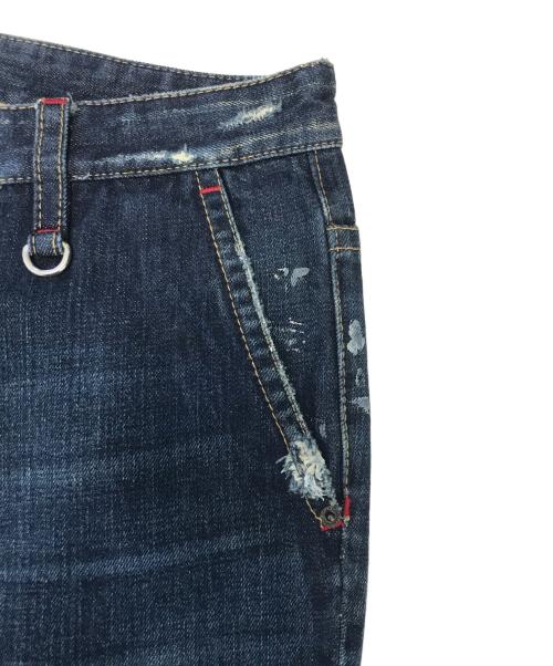 DSQUARED2（ディースクエアード）DSQUARED2 (ディースクエアード) デニムパンツ インディゴ サイズ:48の古着・服飾アイテム