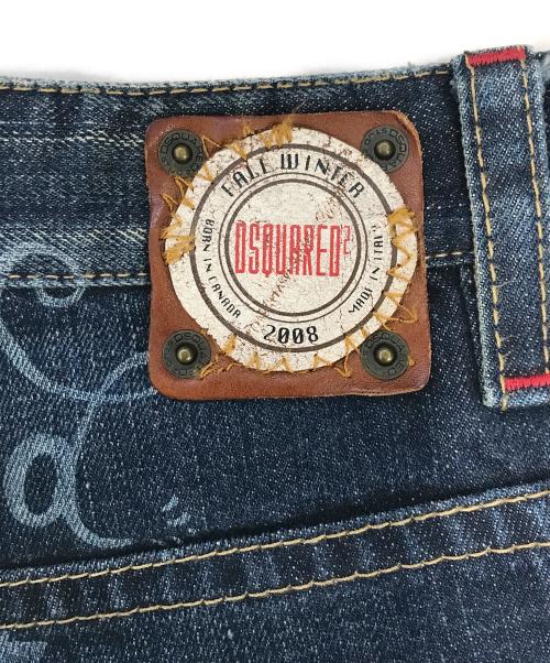 DSQUARED2（ディースクエアード）DSQUARED2 (ディースクエアード) デニムパンツ インディゴ サイズ:48の古着・服飾アイテム