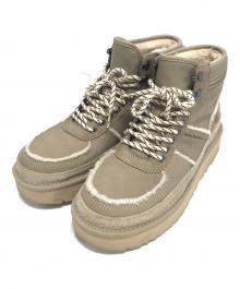 UGG×WHITE MOUNTAINEERING（アグ×ホワイトマウンテ二アニング）の古着「トレッキングブーツ」｜ベージュ