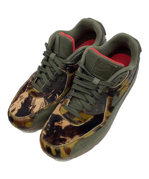 NIKE（ナイキ）NIKE (ナイキ) Air Max 90 Croc Camo オリーブ サイズ:US9.5/UK8.5/EUR43/CM275の古着・服飾アイテム