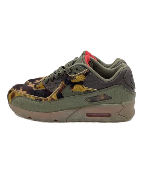 NIKE（ナイキ）NIKE (ナイキ) Air Max 90 Croc Camo オリーブ サイズ:US9.5/UK8.5/EUR43/CM275の古着・服飾アイテム