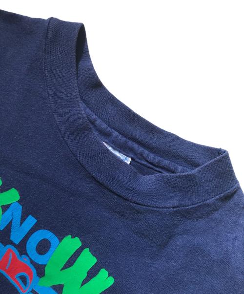 THRASHER（スラッシャー）THRASHER (スラッシャー) プリントTシャツ ネイビー サイズ:Mの古着・服飾アイテム