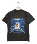 バンドTシャツバンドTシャツ）の古着「90s AC/DC(エーシー・ディーシー) バンドTシャツ」｜ブラック