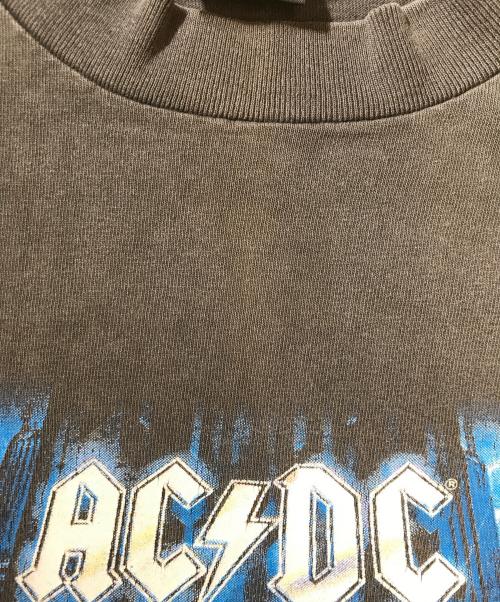 バンドTシャツ（バンドTシャツ）バンドTシャツ (バンドTシャツ) 90s AC/DC(エーシー・ディーシー) バンドTシャツ ブラック サイズ:Mの古着・服飾アイテム