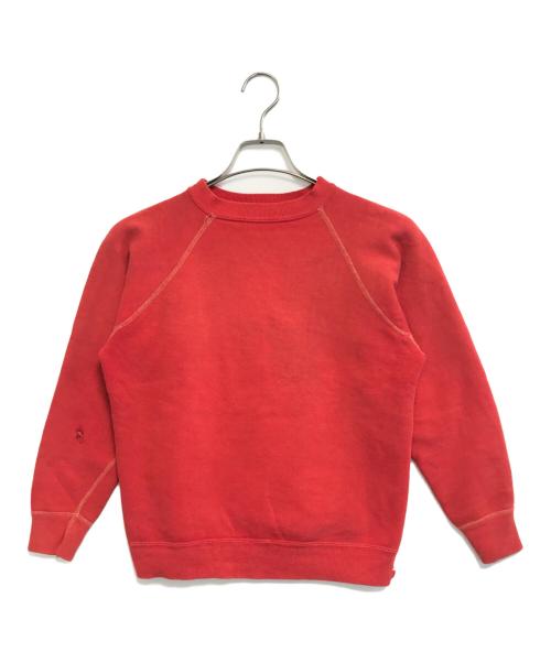 VINTAGE（ヴィンテージ）VINTAGE (ヴィンテージ) ラグランスウェット レッド サイズ:不明の古着・服飾アイテム