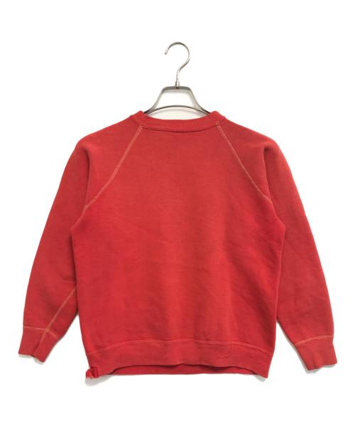 VINTAGE（ヴィンテージ）VINTAGE (ヴィンテージ) ラグランスウェット レッド サイズ:不明の古着・服飾アイテム