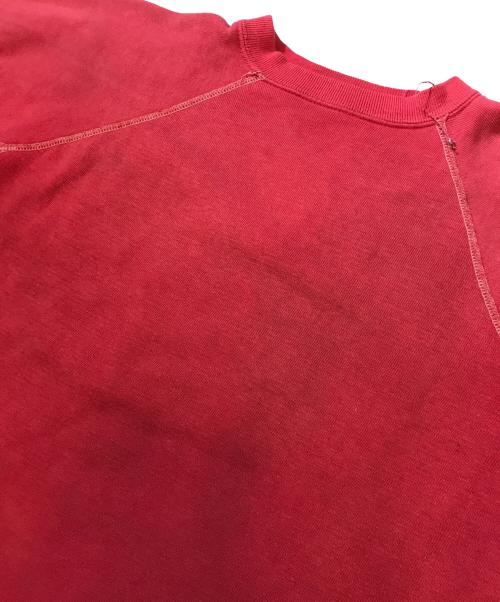 VINTAGE（ヴィンテージ）VINTAGE (ヴィンテージ) ラグランスウェット レッド サイズ:不明の古着・服飾アイテム
