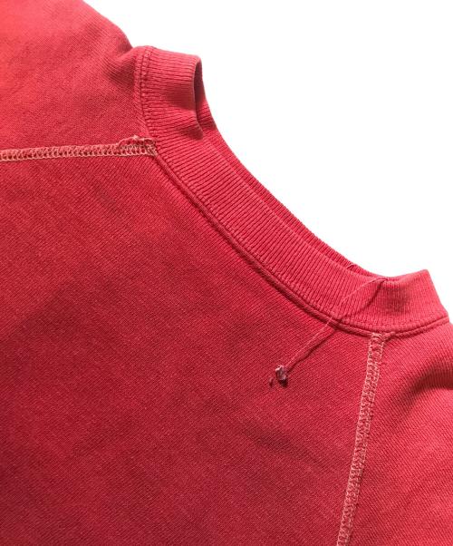 VINTAGE（ヴィンテージ）VINTAGE (ヴィンテージ) ラグランスウェット レッド サイズ:不明の古着・服飾アイテム