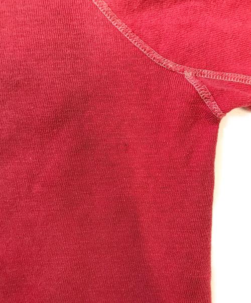 VINTAGE（ヴィンテージ）VINTAGE (ヴィンテージ) ラグランスウェット レッド サイズ:不明の古着・服飾アイテム