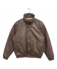 中古・古着通販】Eddie Bauer (エディーバウアー) レザーダウン