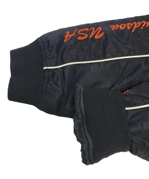 HARLEY-DAVIDSON（ハーレーダビッドソン）HARLEY-DAVIDSON (ハーレーダビッドソン) レーシングボンバージャケット ブラック サイズ:XLの古着・服飾アイテム