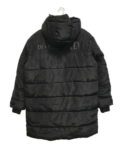 DIESEL（ディーゼル）DIESEL (ディーゼル) ダウンコート ブラック サイズ:Mの古着・服飾アイテム