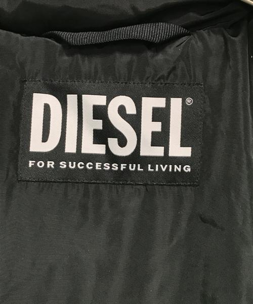 DIESEL（ディーゼル）DIESEL (ディーゼル) ダウンコート ブラック サイズ:Mの古着・服飾アイテム