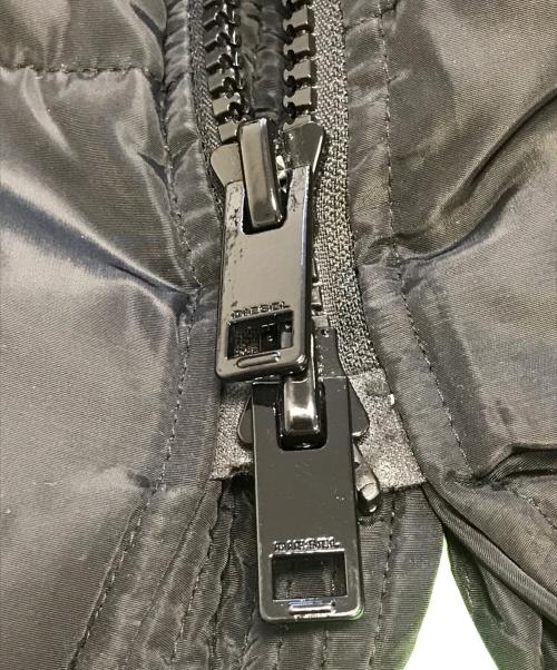 DIESEL（ディーゼル）DIESEL (ディーゼル) ダウンコート ブラック サイズ:Mの古着・服飾アイテム