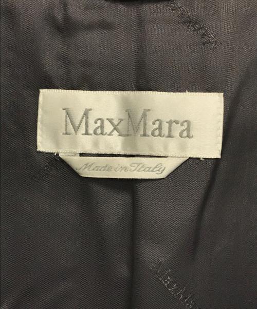 MaxMara（マックスマーラ）MaxMara (マックスマーラ) カシミヤ混ウールコート グレー サイズ:表記なしの古着・服飾アイテム
