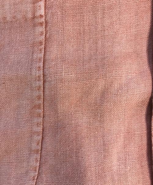 C.P COMPANY（シーピーカンパニー）C.P COMPANY (シーピーカンパニー) リネンテーラードジャケット オレンジ サイズ:48の古着・服飾アイテム