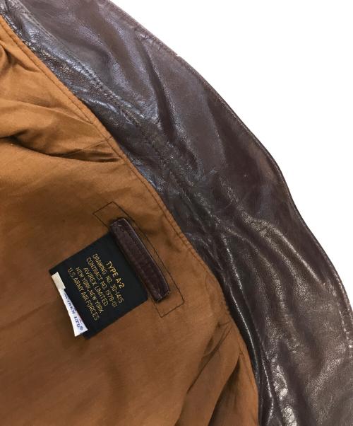 AVIREX（アヴィレックス）AVIREX (アヴィレックス) A-2フライトジャケット ブラウン サイズ:36の古着・服飾アイテム