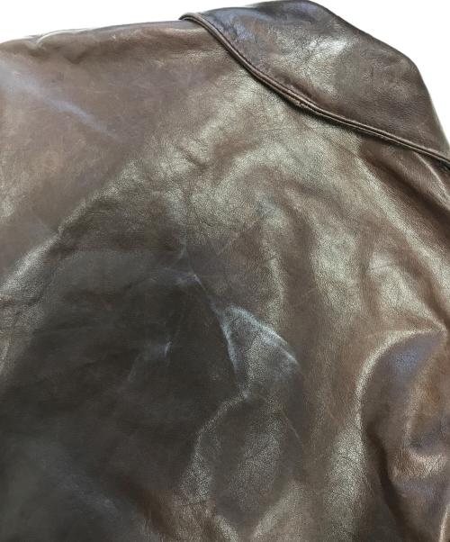 AVIREX（アヴィレックス）AVIREX (アヴィレックス) A-2フライトジャケット ブラウン サイズ:36の古着・服飾アイテム