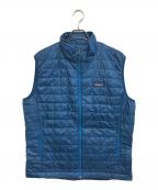 Patagoniaパタゴニア）の古着「Nano Puff Vest」｜ブルー