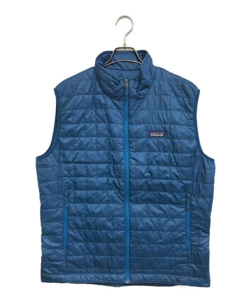 Patagonia（パタゴニア）Patagonia (パタゴニア) Nano Puff Vest ブルー サイズ:Lの古着・服飾アイテム