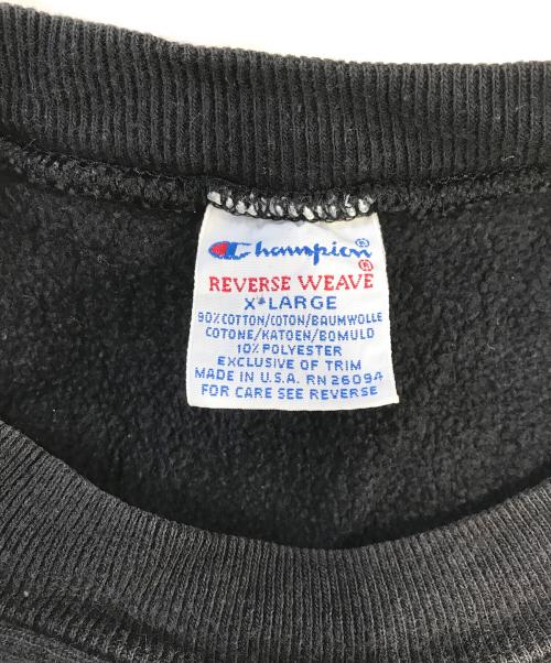 Champion（チャンピオン）Champion (チャンピオン) リバースウィーブスウェット ブラック サイズ:X‐LARGEの古着・服飾アイテム