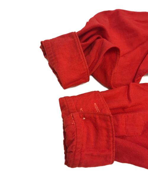 Viyella（ヴァイエラ）Viyella (ヴァイエラ) Abercrombie & Fitch (アバクロンビー アンド フィッチ) 長袖シャツ レッド サイズ:17 1/2の古着・服飾アイテム