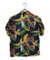 VINTAGE (ヴィンテージ) 推定50s 極楽鳥花柄アロハシャツ ブラック サイズ:不明：20000円