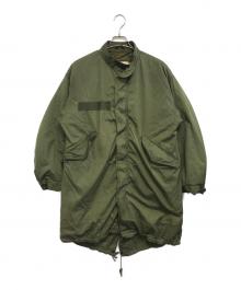 VINTAGE MILITARY（ヴィンテージ ミリタリー）の古着「US ARMY M65フィッシュテールパーカー」｜オリーブ