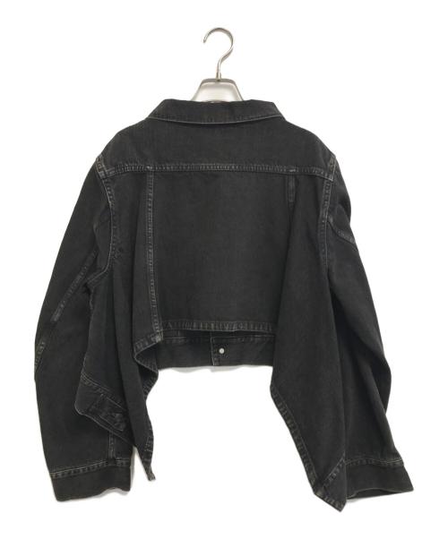 MIHARA YASUHIRO（ミハラヤスヒロ）MIHARA YASUHIRO (ミハラヤスヒロ) デニムジャケット ブラック サイズ:FREEの古着・服飾アイテム