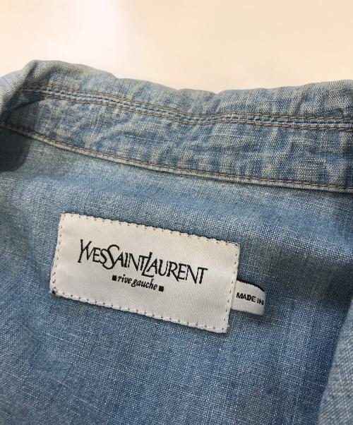 Yves Saint Laurent（イヴサンローラン）Yves Saint Laurent (イヴサンローラン) デニムブレザー インディゴ サイズ:SIZE 48の古着・服飾アイテム