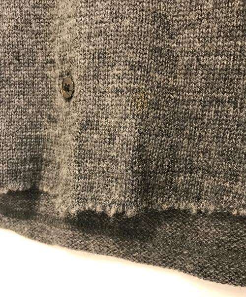 JUNYA WATANABE MAN PINK（ジュンヤワタナベマン ピンク）JUNYA WATANABE MAN PINK (ジュンヤワタナベマン ピンク) スパンコール装飾ニットカーディガン グレー サイズ:表記なしの古着・服飾アイテム