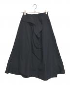 tricot COMME des GARCONSトリココムデギャルソン）の古着「巻きスカート」｜ブラック