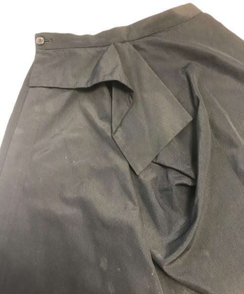 tricot COMME des GARCONS（トリココムデギャルソン）tricot COMME des GARCONS (トリココムデギャルソン) 巻きスカート ブラック サイズ:Mの古着・服飾アイテム