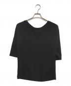 DRIES VAN NOTENドリスヴァンノッテン）の古着「半袖ニット」｜ブラック