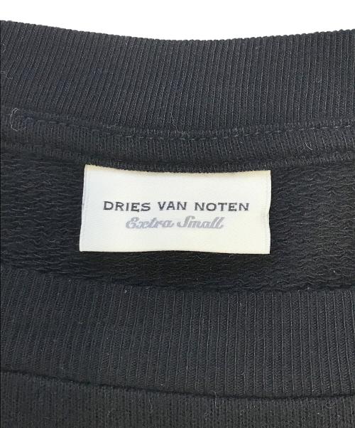 DRIES VAN NOTEN（ドリスヴァンノッテン）DRIES VAN NOTEN (ドリスヴァンノッテン) 半袖ニット ブラック サイズ:Sの古着・服飾アイテム