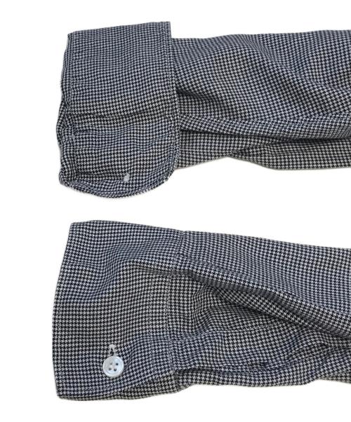 COMME des GARCONS SHIRT（コムデギャルソンシャツ）COMME des GARCONS SHIRT (コムデギャルソンシャツ) 切替チェックシャツ グレー サイズ:Mの古着・服飾アイテム