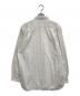 COMME des GARCONS SHIRT (コムデギャルソンシャツ) メッシュドッキングチェックシャツ ホワイト サイズ:L：20000円